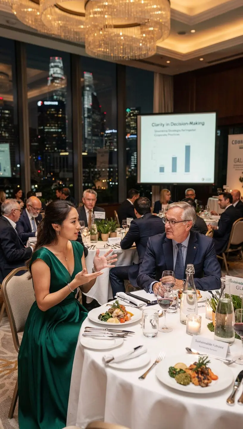 Professional business solutions illustration